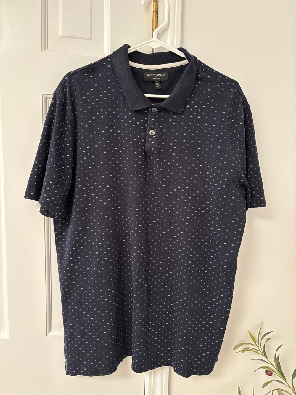 Banana Republic Men's Navy Polo XL Tall